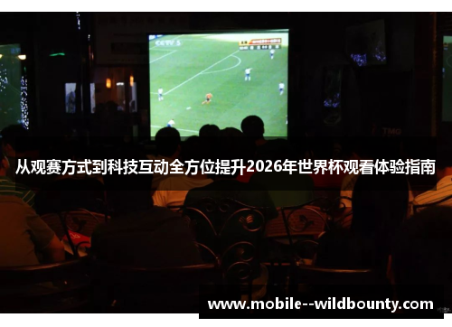 从观赛方式到科技互动全方位提升2026年世界杯观看体验指南